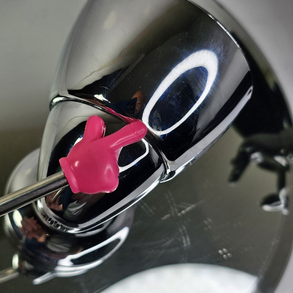 Ford Mustang Headlamp Style Desk Clock Battery Operated Read Description - Picture 7 of 11